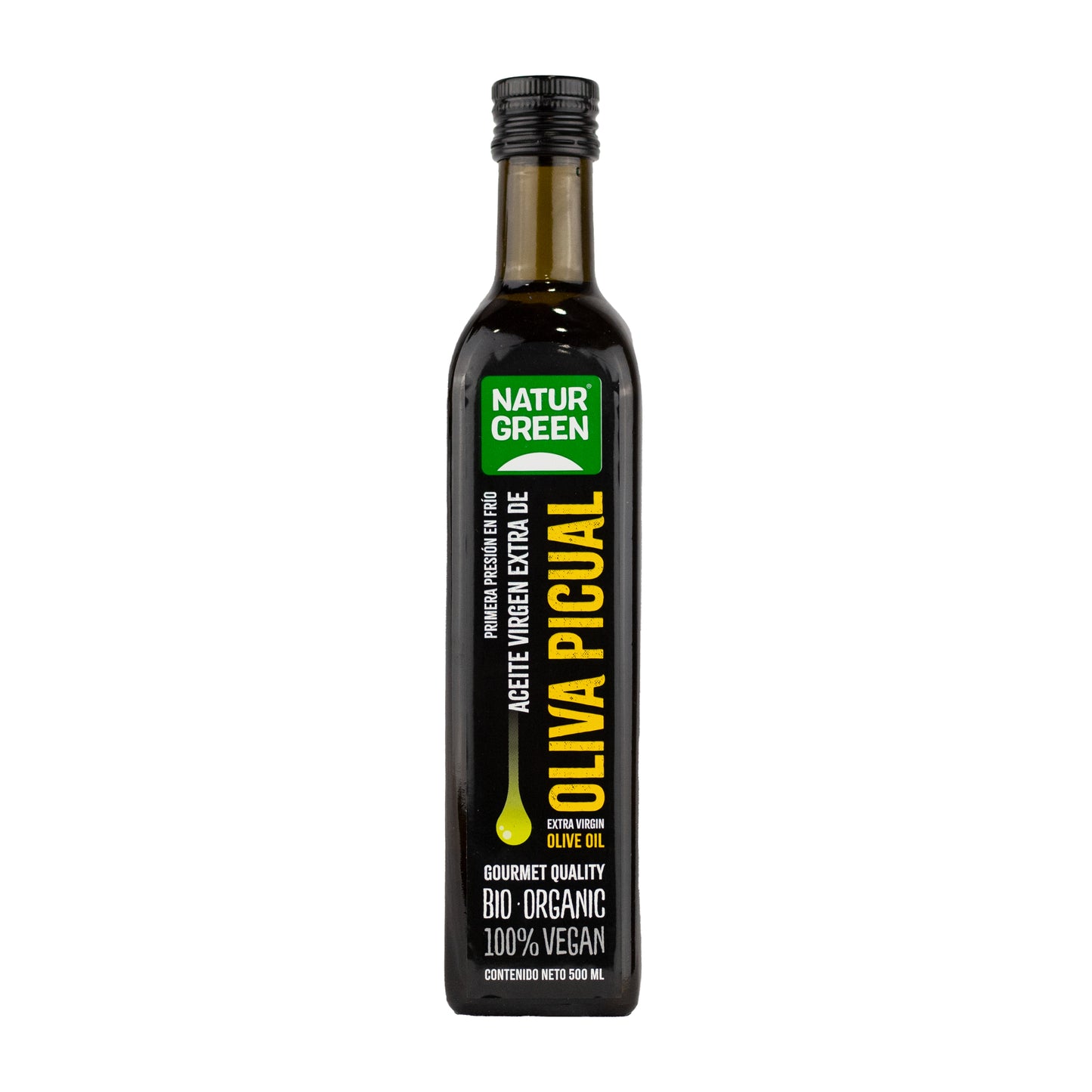 Aceite de Oliva Picual Ecológico 500 ml NaturGreen