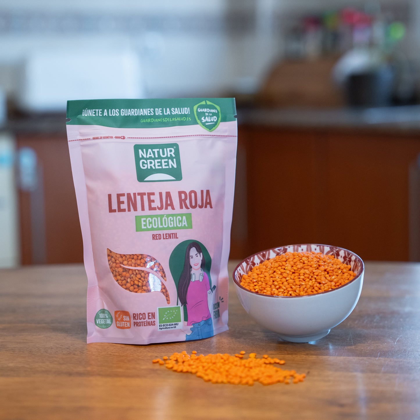 Lenteja Roja Ecológica 500g NaturGreen