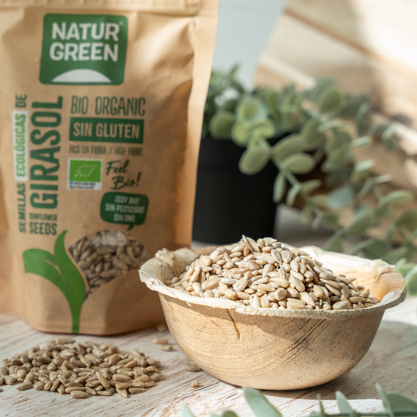Semillas de Girasol Ecológicas 225g NaturGreen