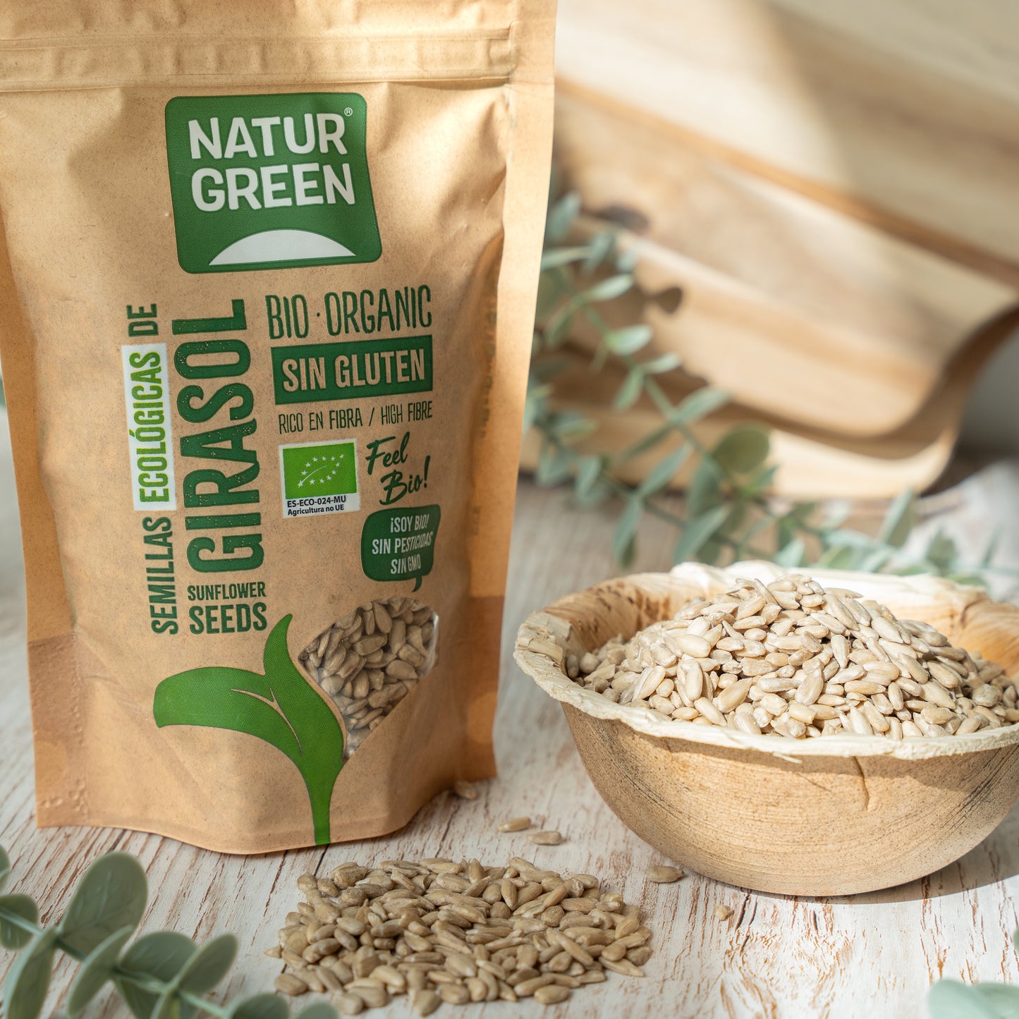 Semillas de Girasol Ecológicas 225g NaturGreen