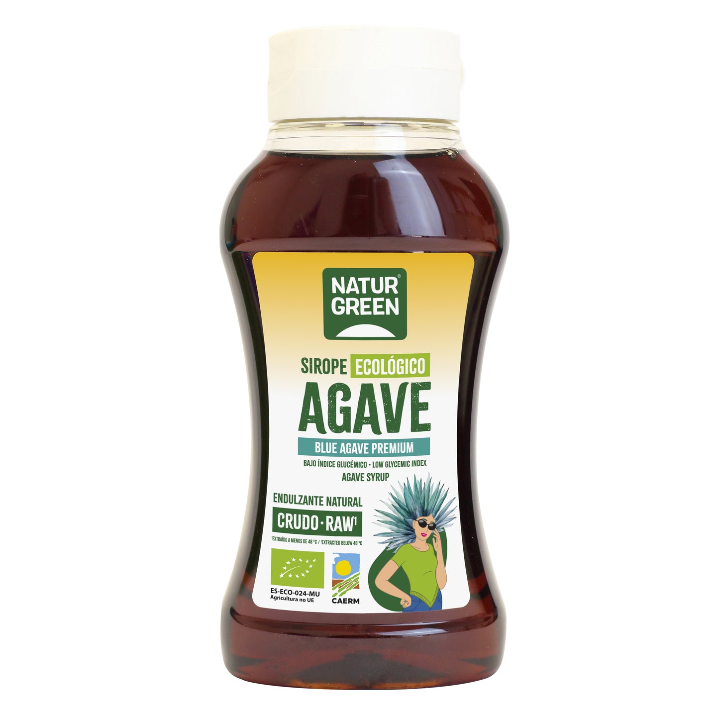 Sirope de Agave Crudo Ecológico 500 ml NaturGreen