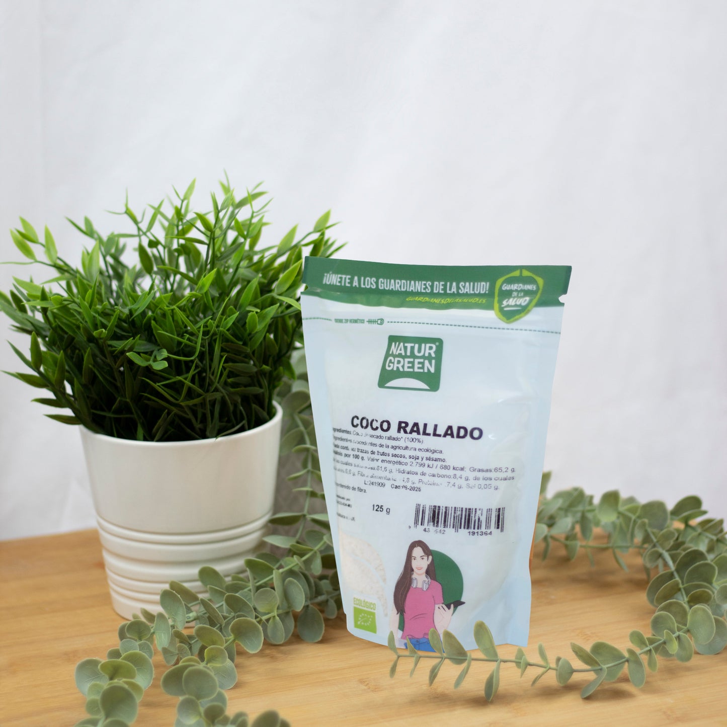Coco Ecológico Rallado 125g NaturGreen