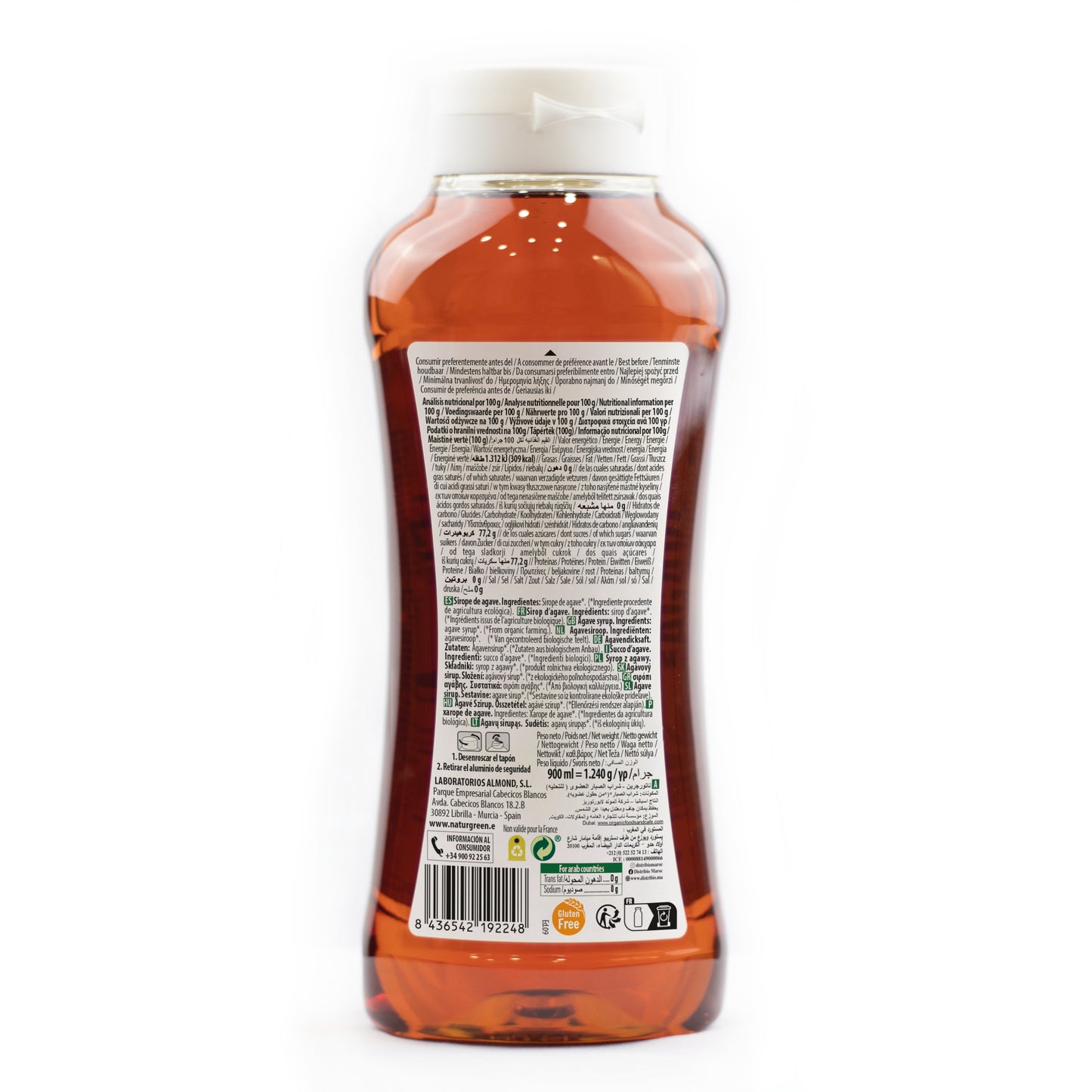 Sirope de Agave Bio 900 ml NaturGreen