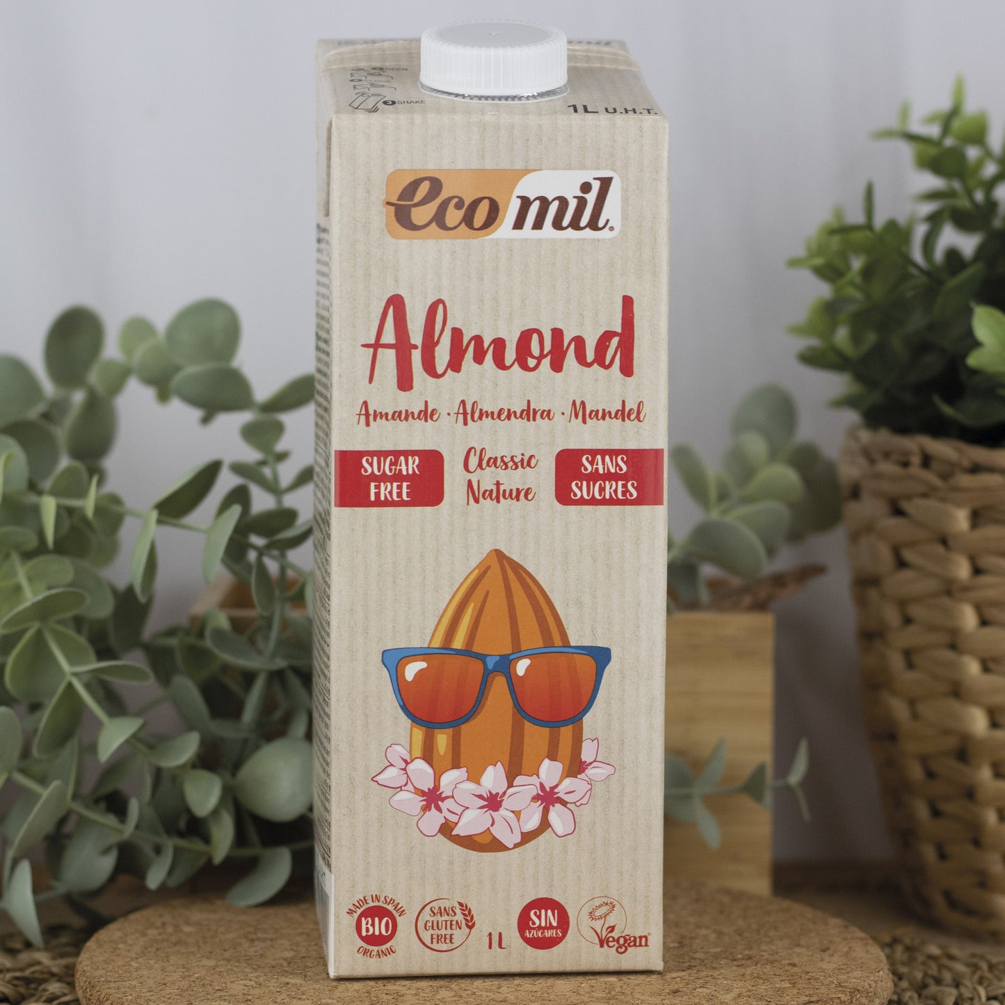 Bebida de Almendra Ecológica Classic Nature 1L Ecomil