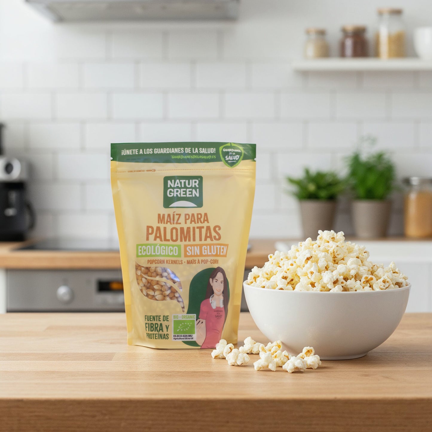 Pack 10x Maíz para palomitas ecológico 400g NaturGreen