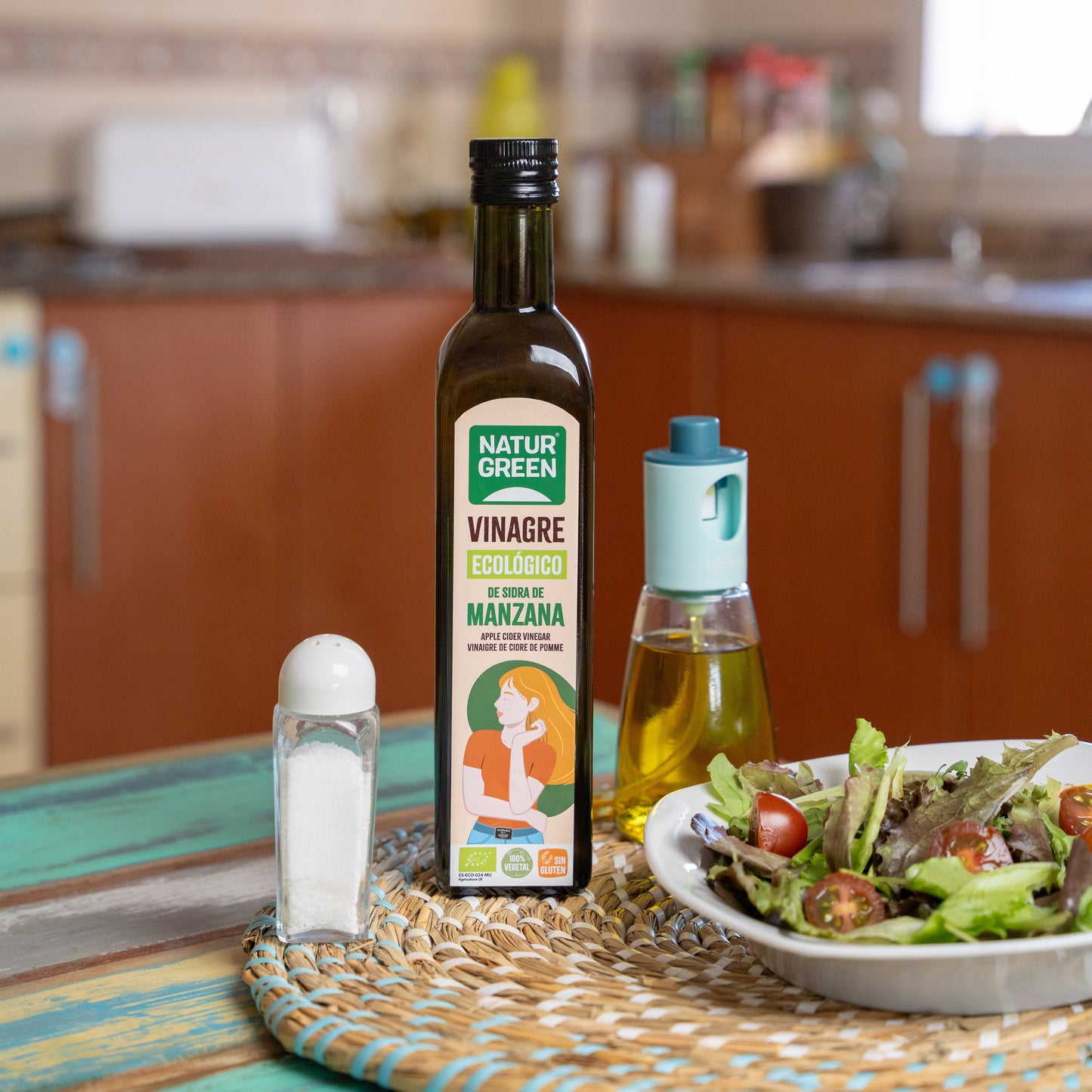 Vinagre de Sidra de Manzana Ecológico 500 ml NaturGreen