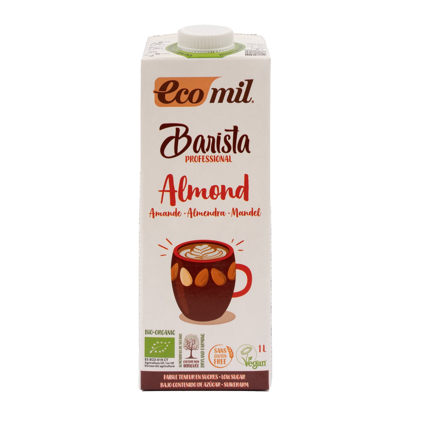 Bebida de Almendra Bio Barista 1L Ecomil