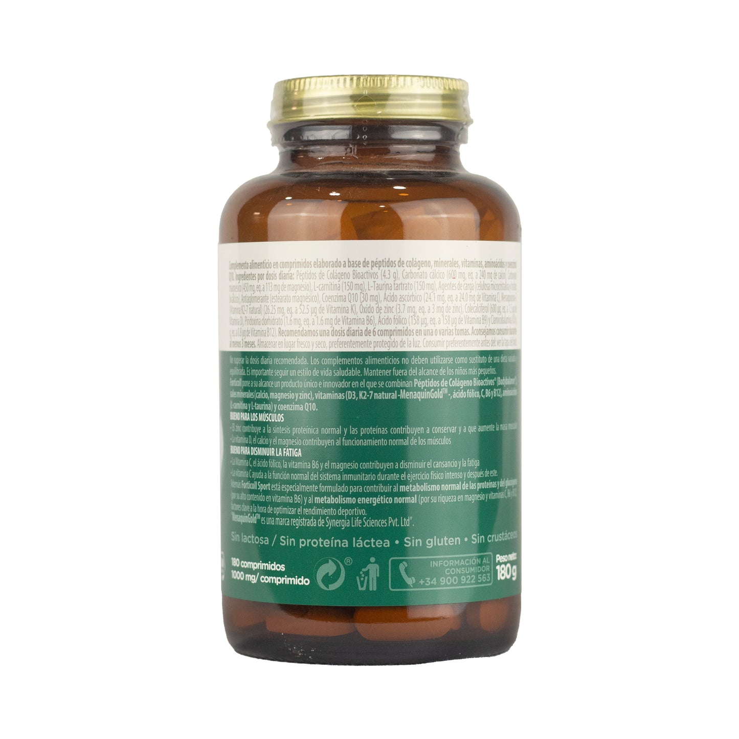 Colágeno BioActivo Sport 180 comprimidos Forticoll