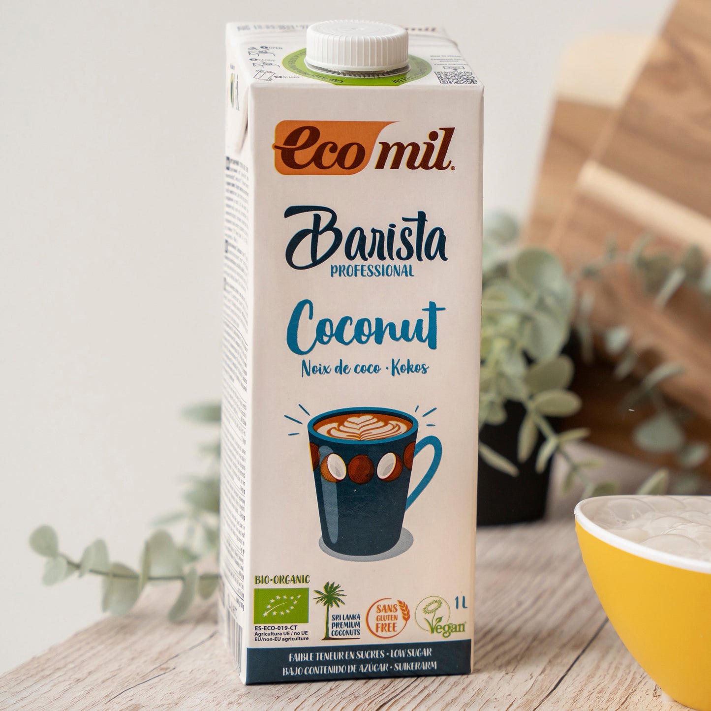 Pack 6x Ecomil Barista Coconut Bio 1 L