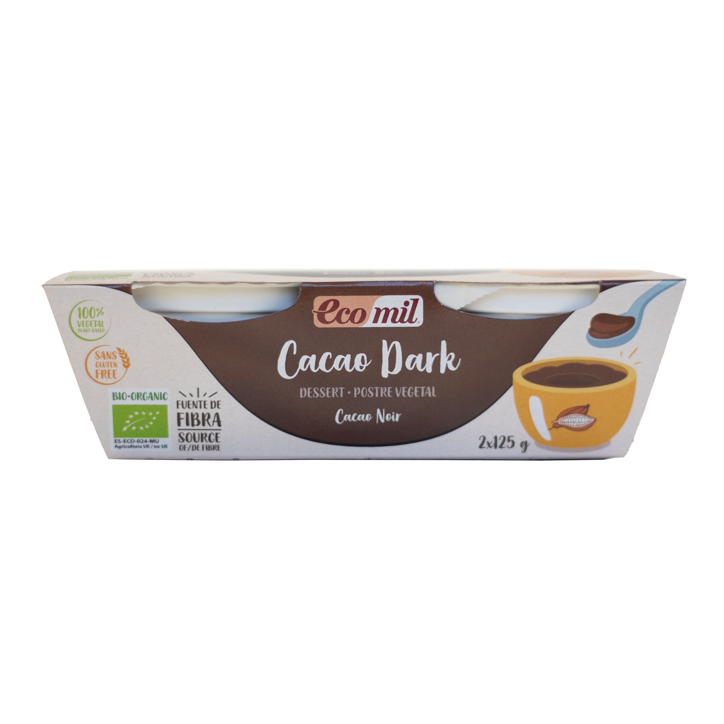 Postre Cacao Dark Bio Ecomil