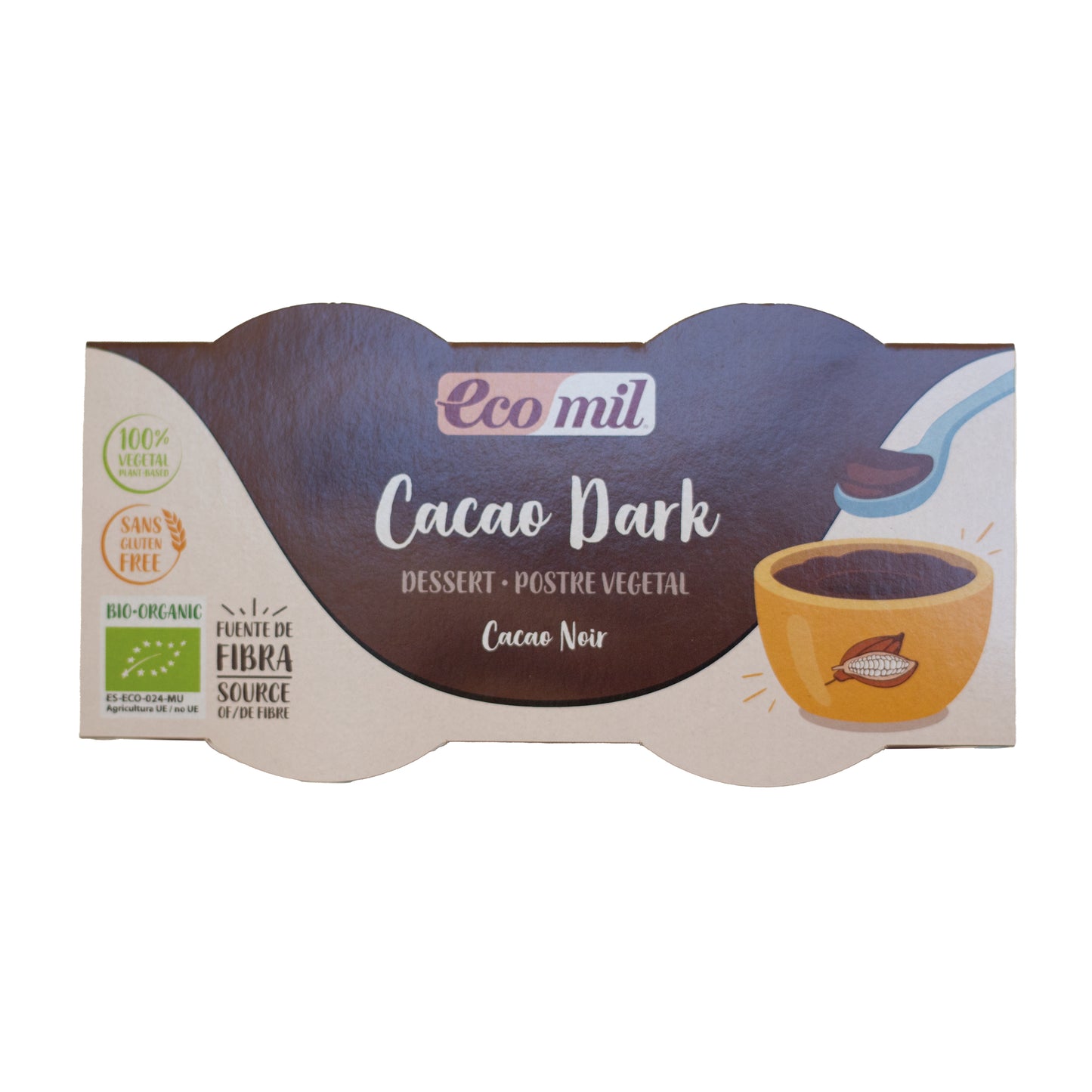 Postre Cacao Dark Bio Ecomil