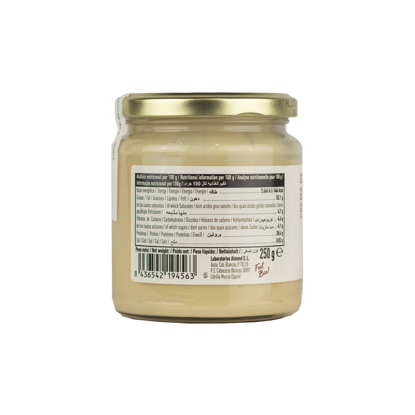 Crema de Almendra Bio 250g NaturGreen