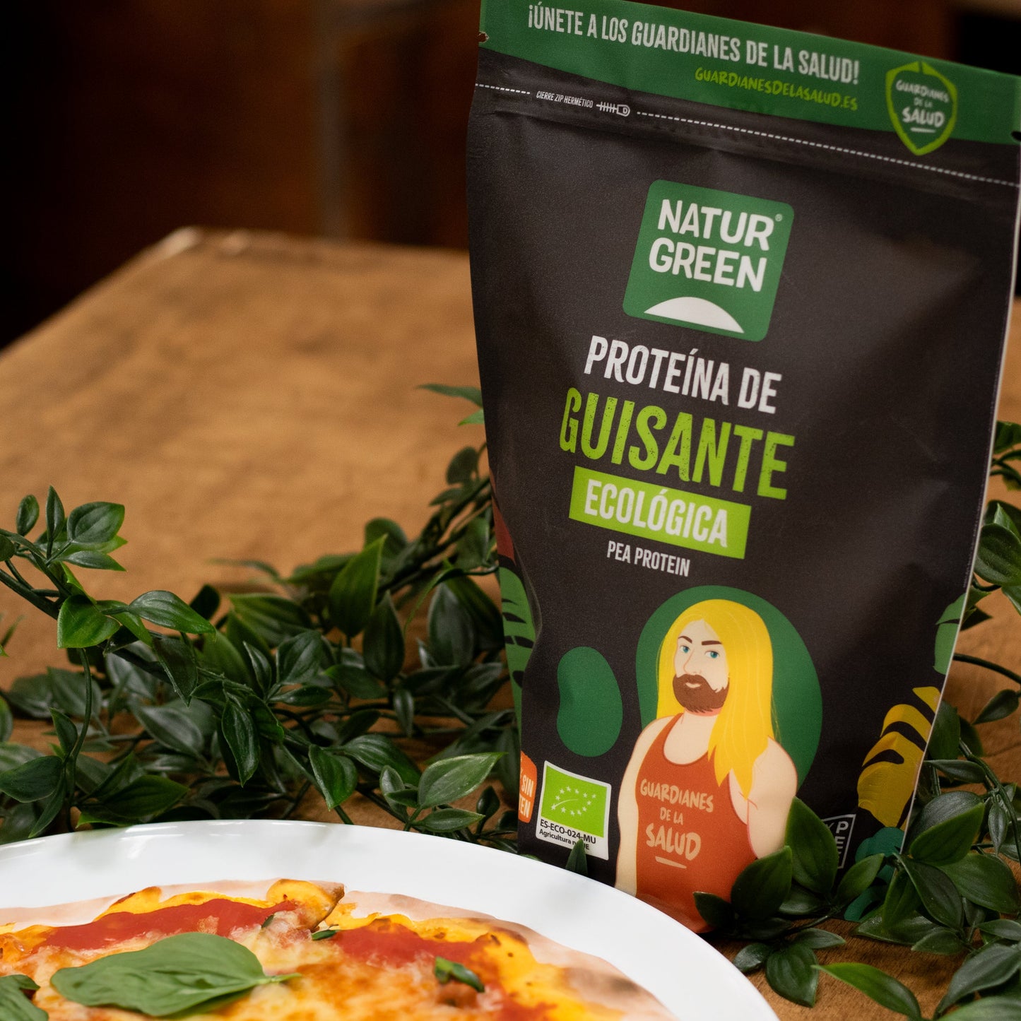Proteína de Guisante Bio 400g NaturGreen