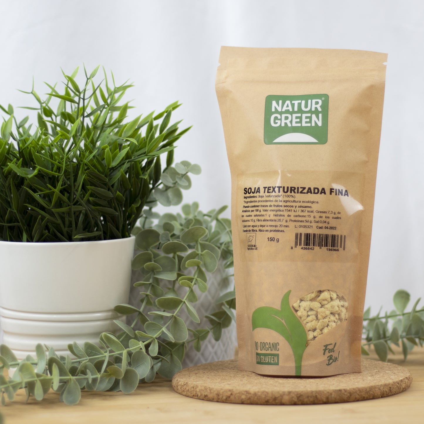 Pack 12x Soja Texturizada Fina Bio 150g NaturGreen