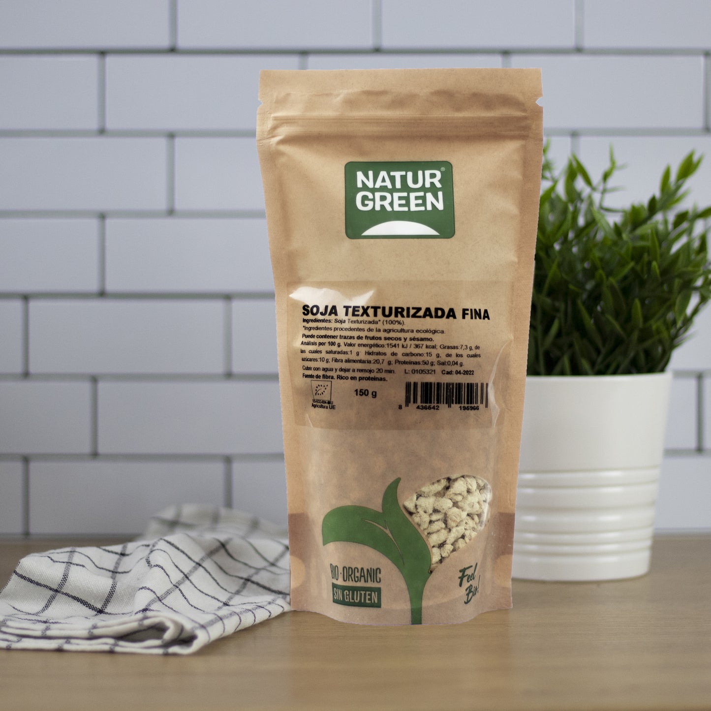 Soja Texturizada Fina Bio 150g NaturGreen