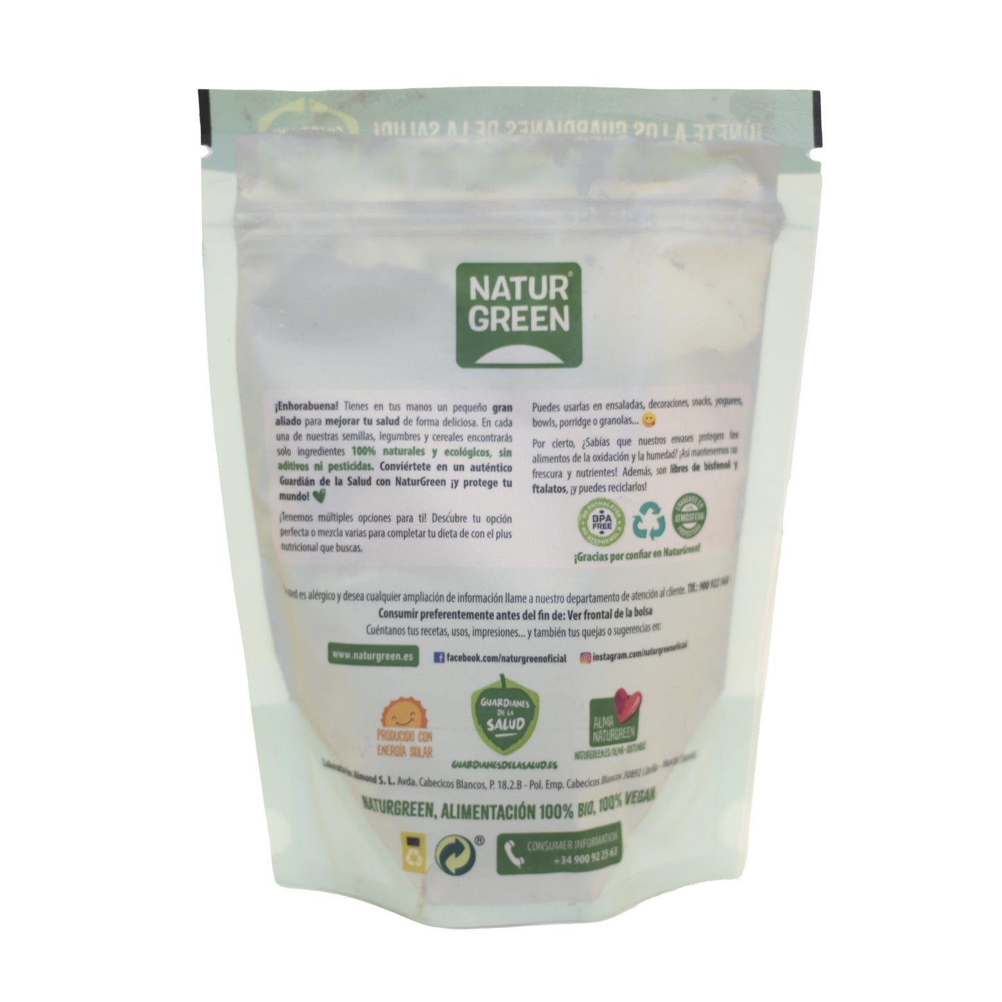 Cacao Desgrasado Bio 225g NaturGreen