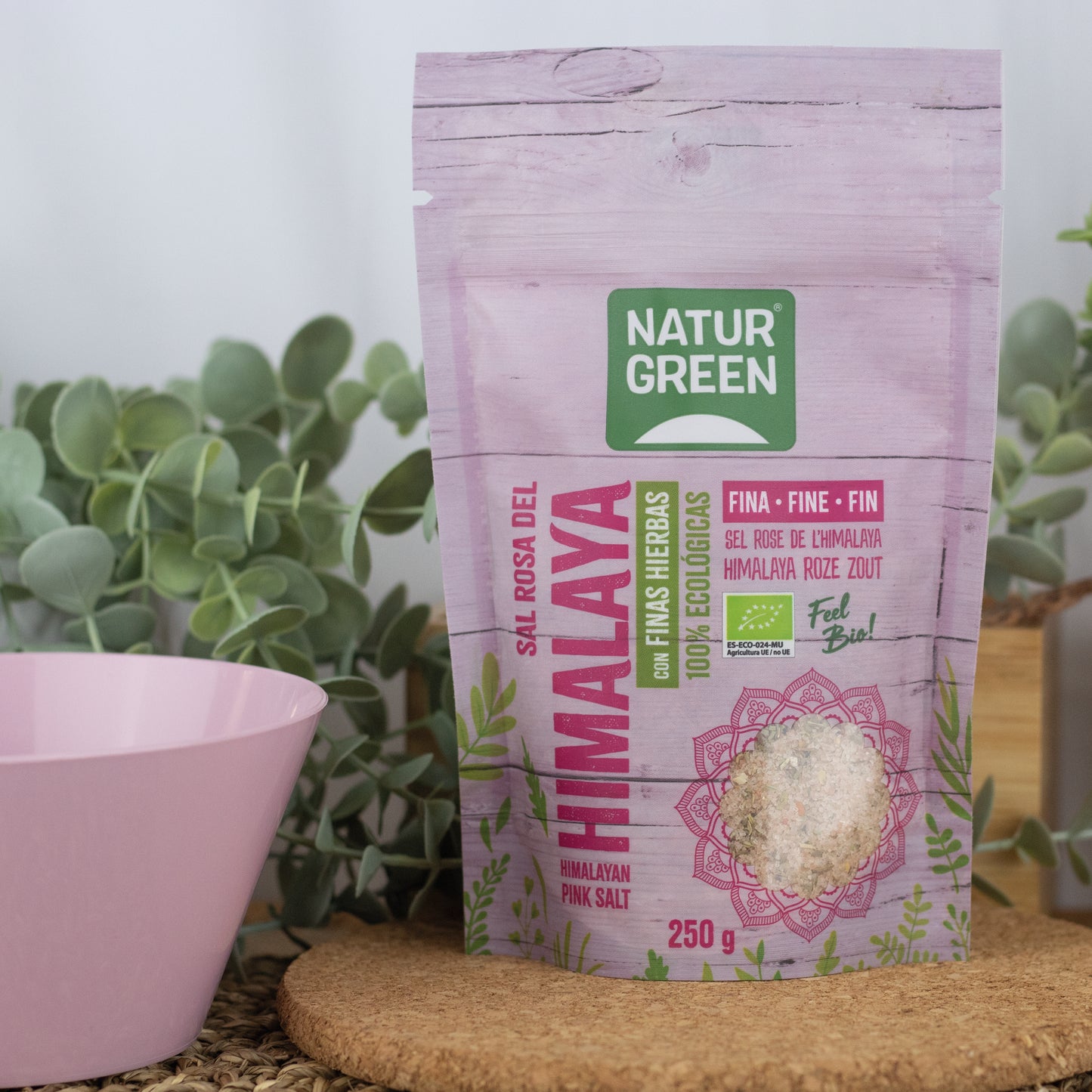 Sal del Himalaya Finas Hierbas 250g NaturGreen