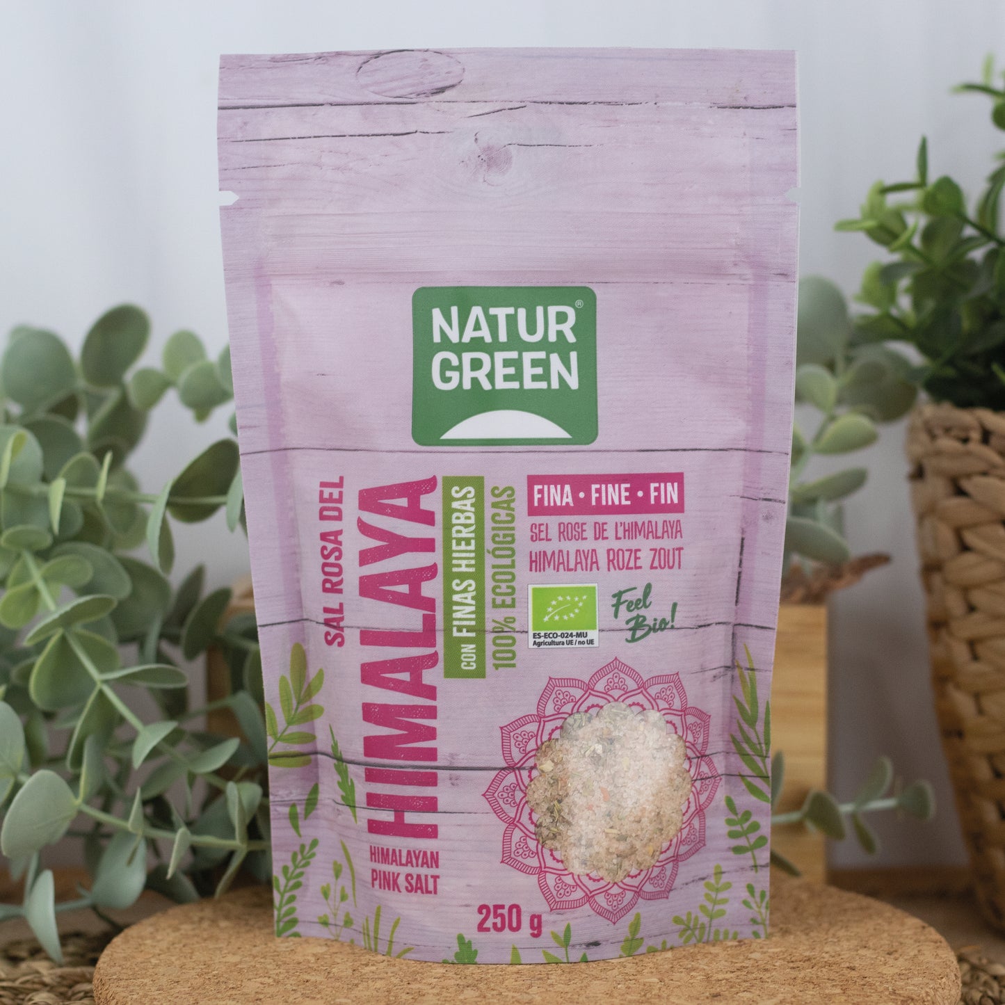 Sal del Himalaya Finas Hierbas 250g NaturGreen