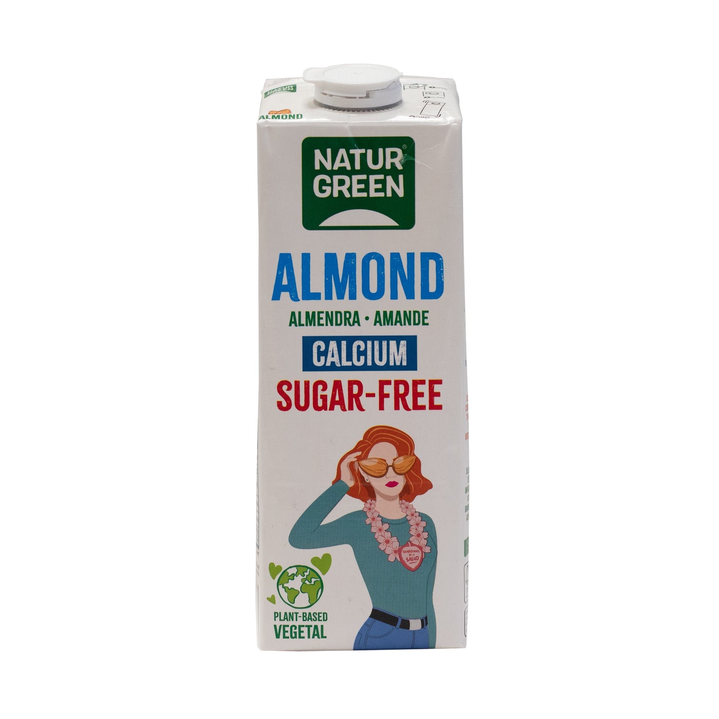 Bebida de Almendra Sin Azúcar con Calcio 1L NaturGreen