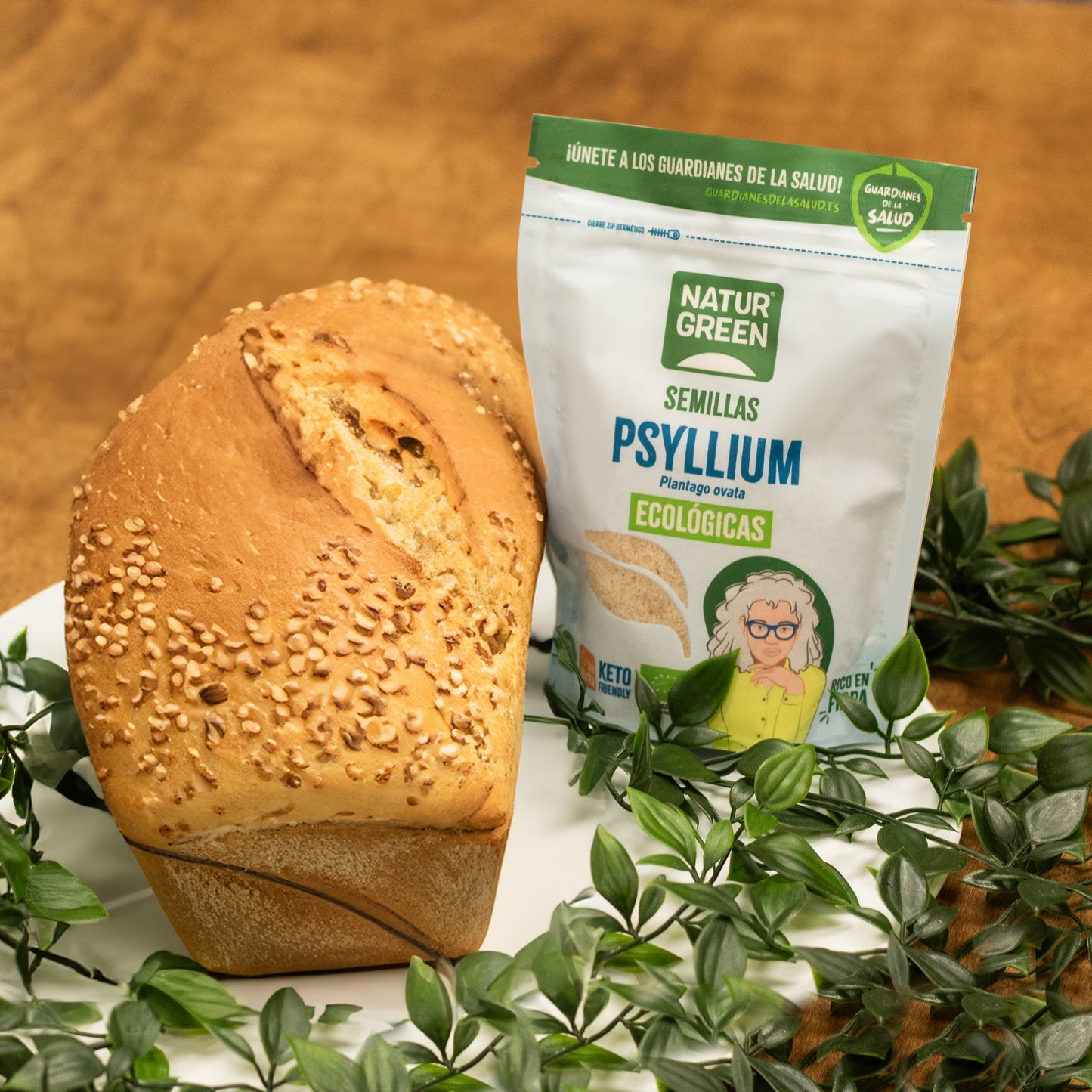 Pack 9x NaturGreen Psyllium Bio 100 g