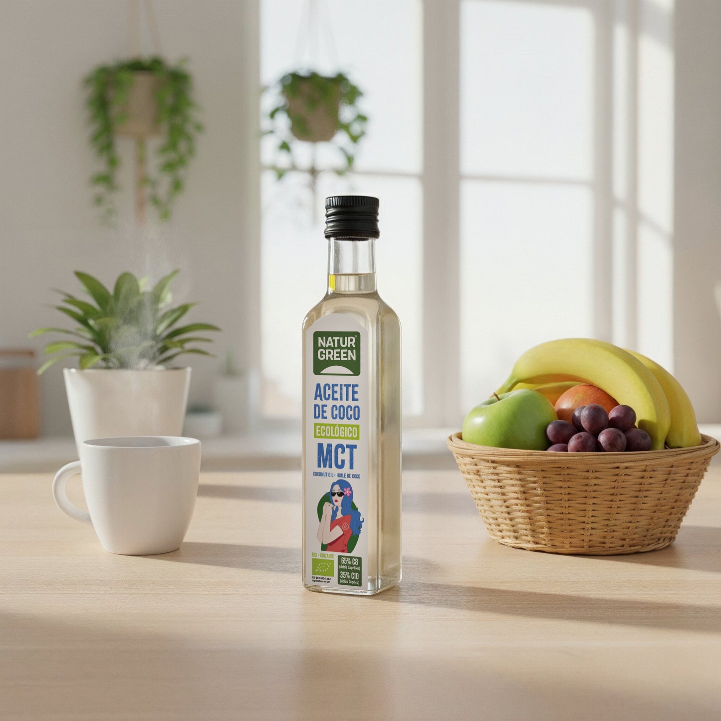 Aceite de Coco MCT Bio 250 ml NaturGreen