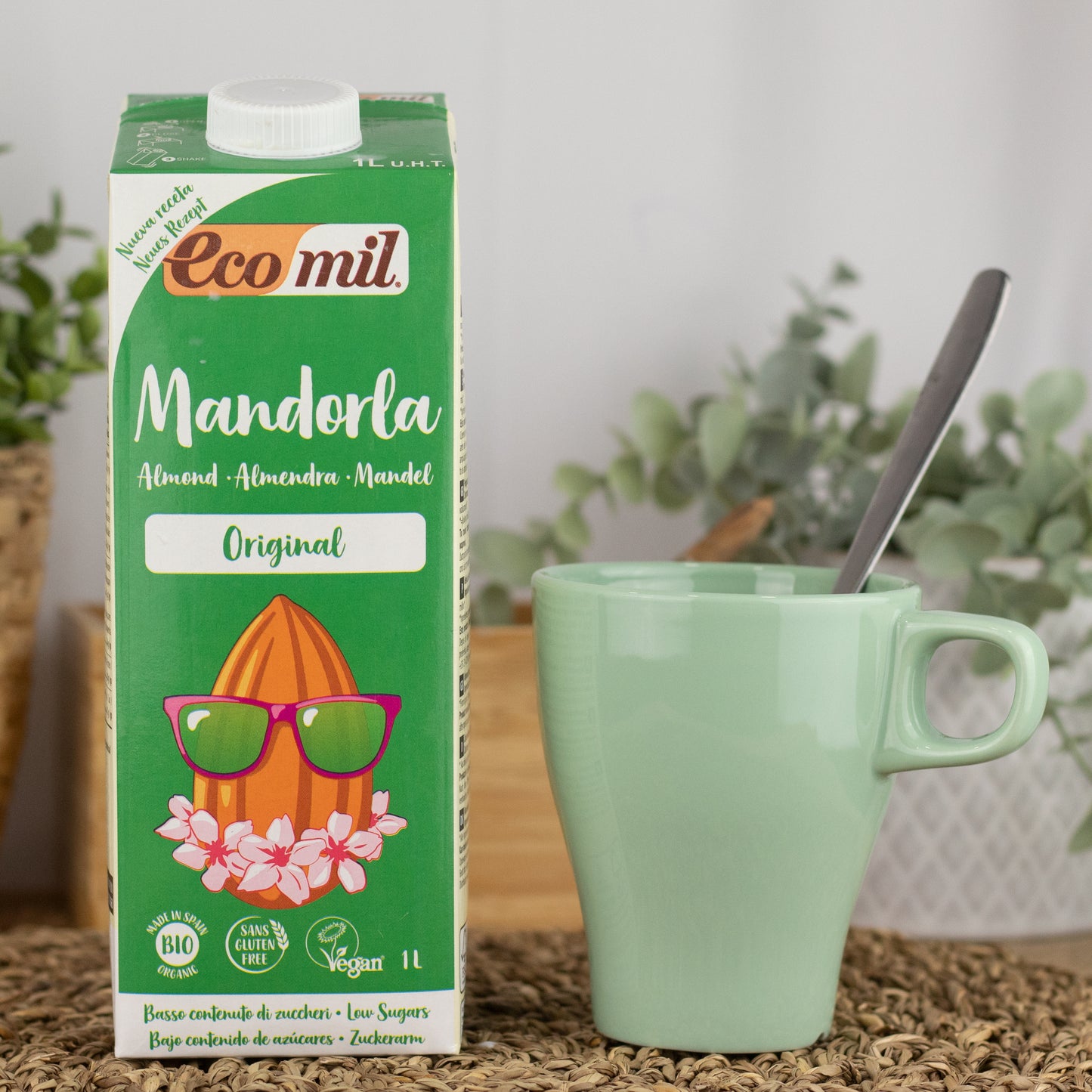 Bebida de Almendra Ecológica Original 1L Ecomil
