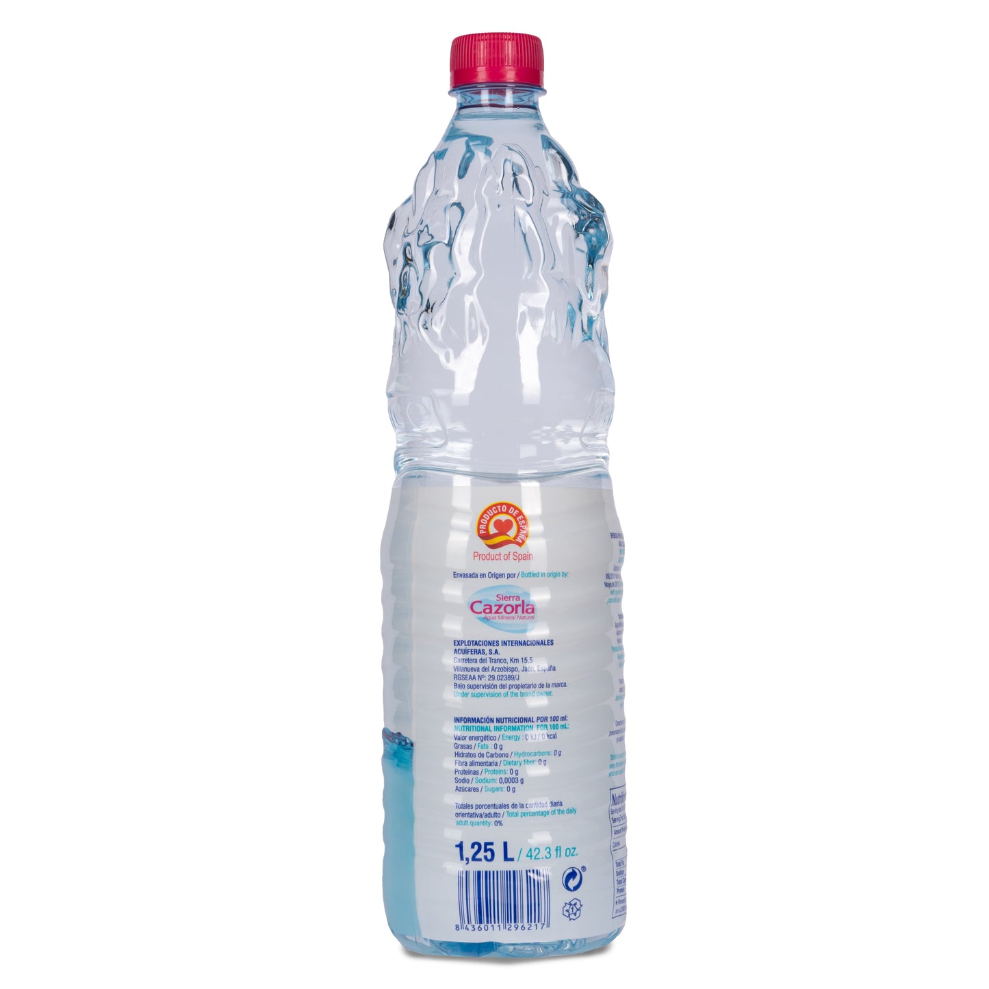 Pack 6x Agua Alcalina Ionizada 1.25l Glaice