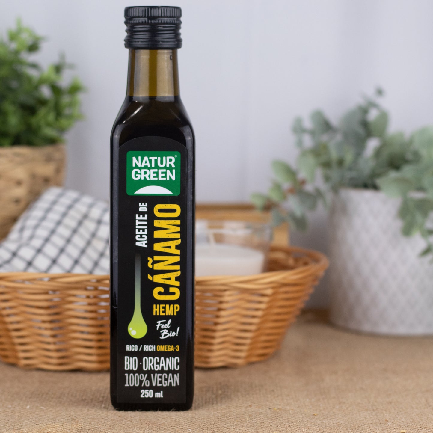 Pack 6x Aceite de Cáñamo Ecológico 250 ml NaturGreen