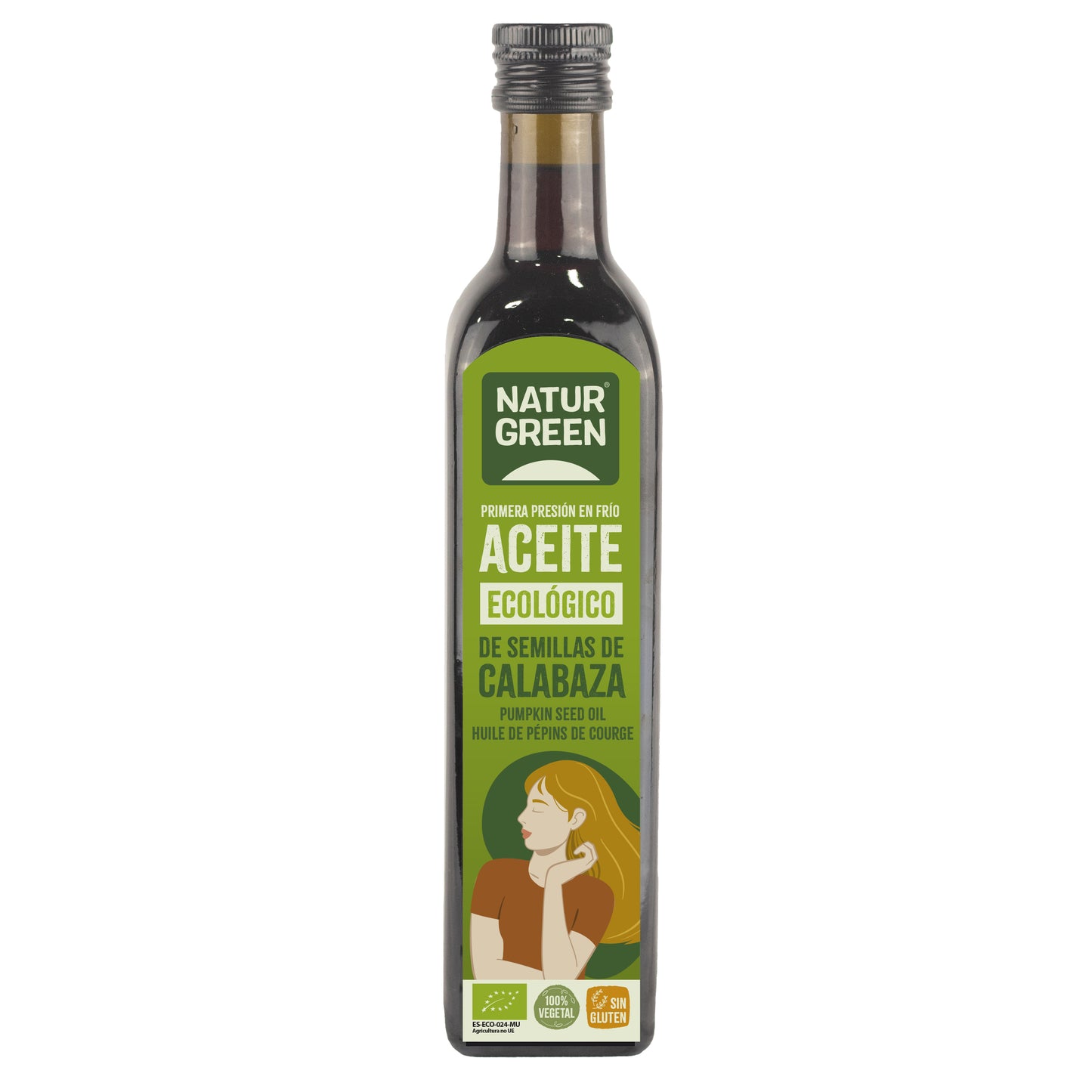 Aceite de Semillas de Calabaza Ecológico 500 ml NaturGreen