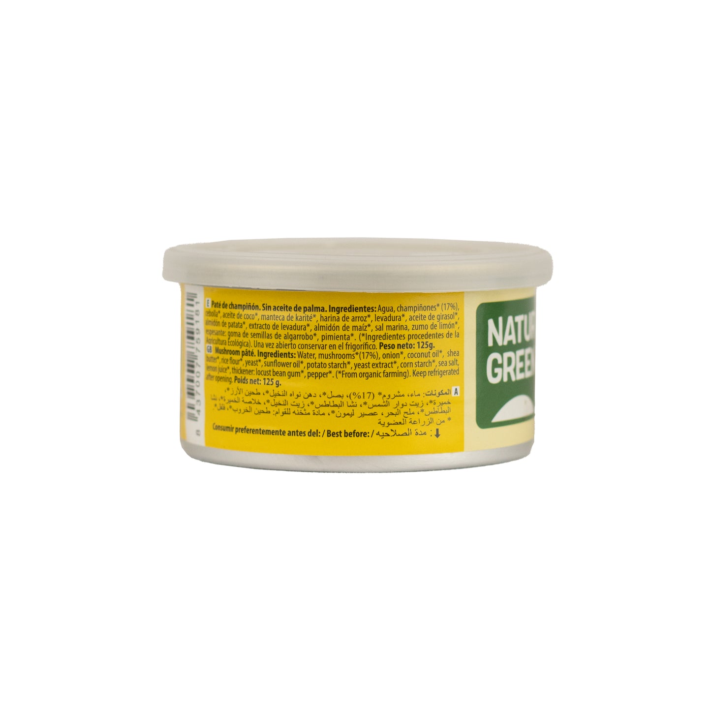 Paté de Champiñon Ecológico 125 g NaturGreen