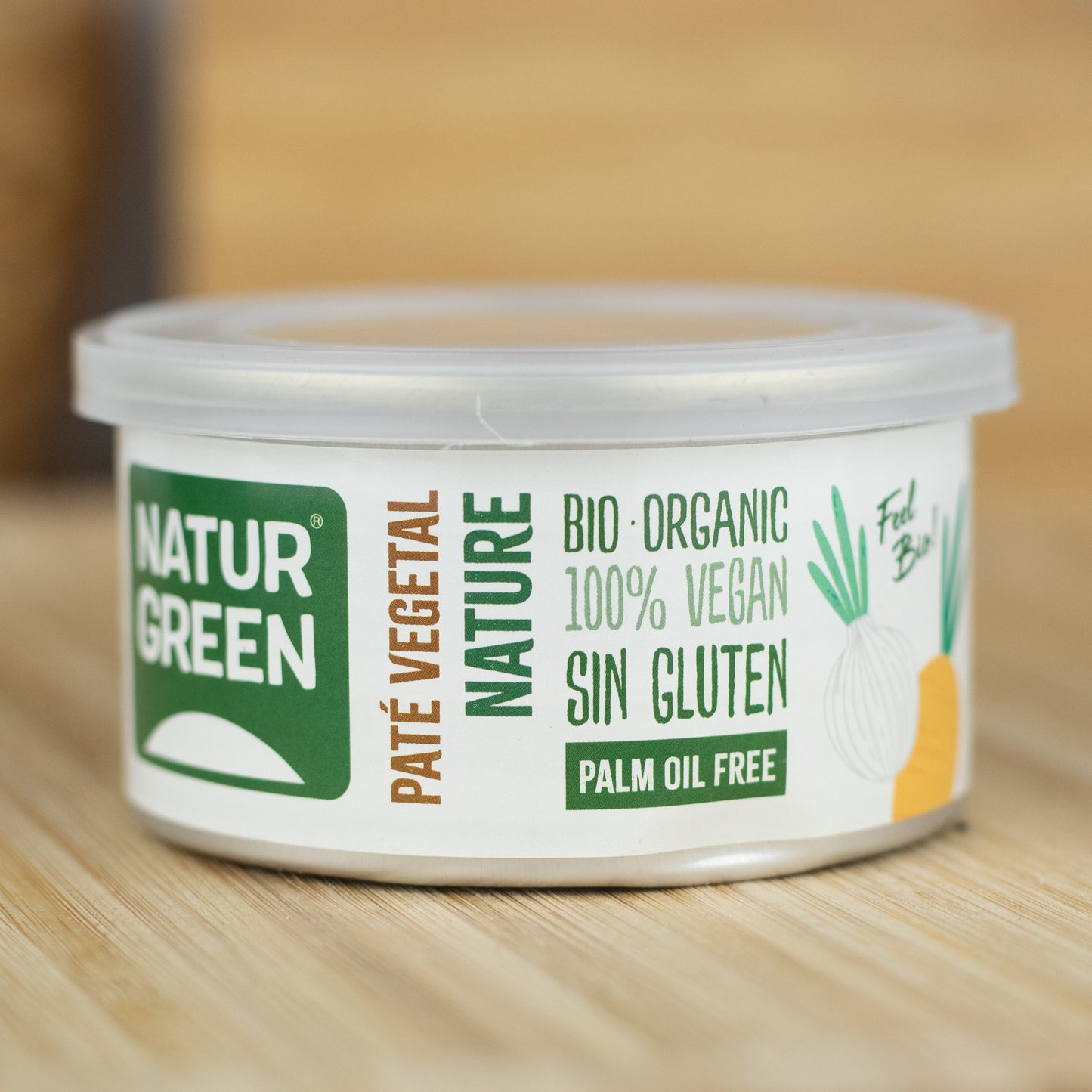 Paté Vegetal Ecológico Nature 125 g NaturGreen