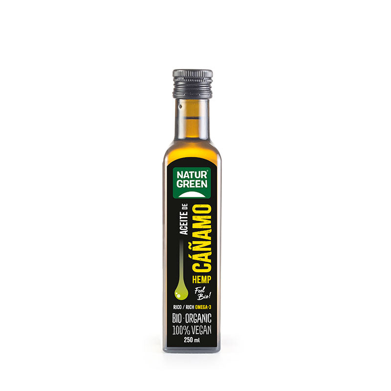 Aceite de Cáñamo Ecológico 250 ml NaturGreen