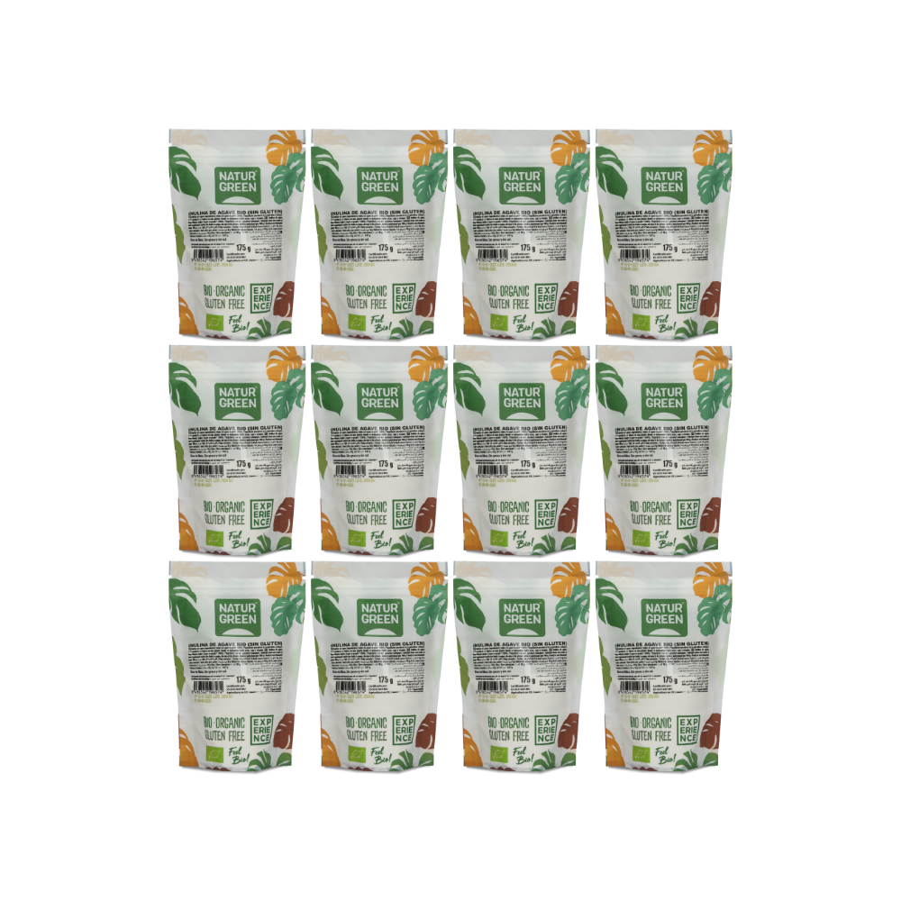 Pack 12x Inulina Bio 175g NaturGreen