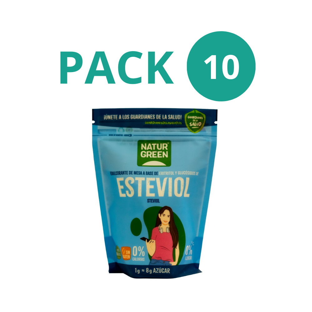 Pack 10x Steviol 500g NaturGreen