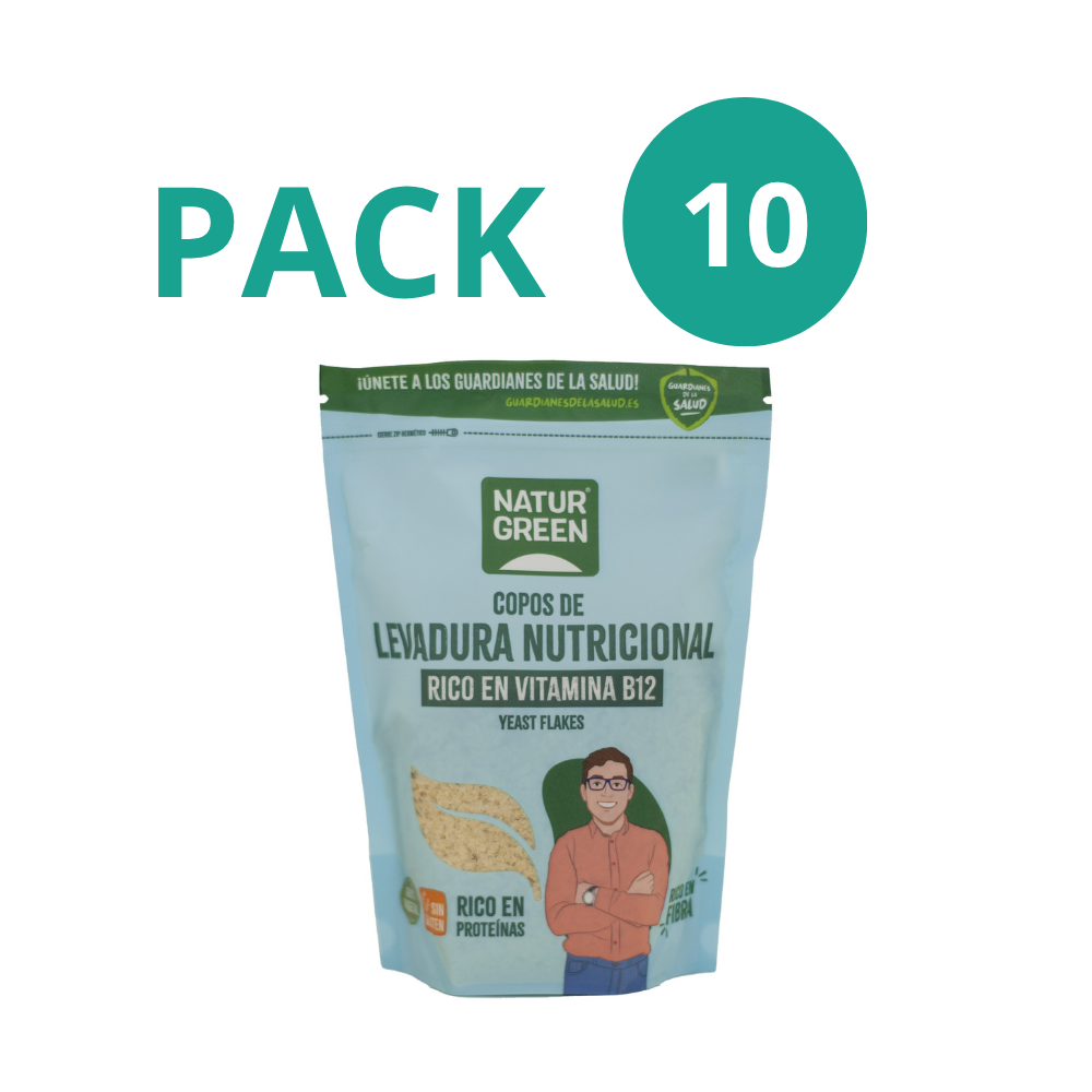 Pack 10x Levadura nutricional Convencional 150 g NaturGreen