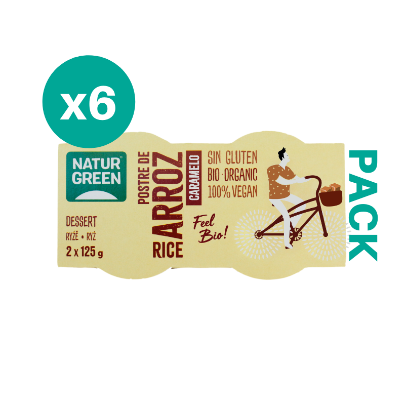 Postre Postre de Arroz con Caramelo Bio