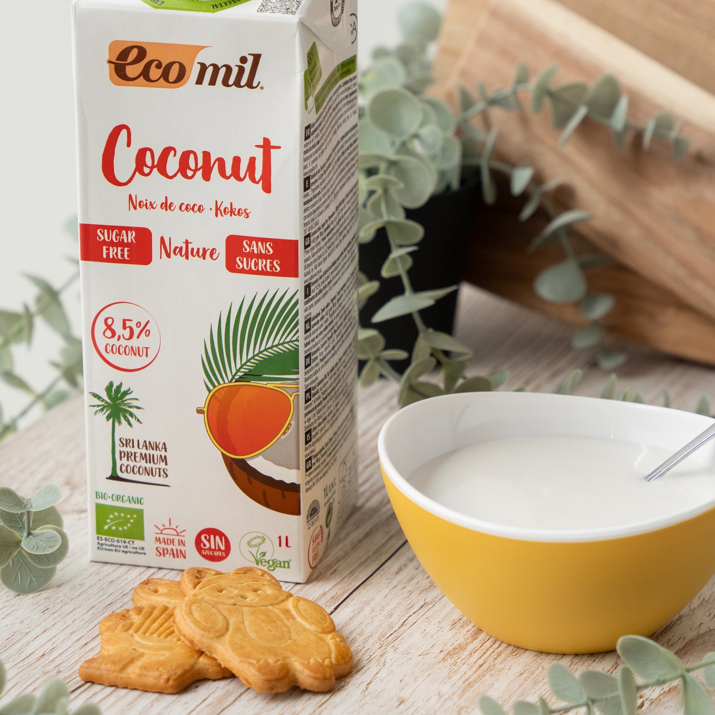 Bebida de Coco Ecológica Nature 1L Ecomil