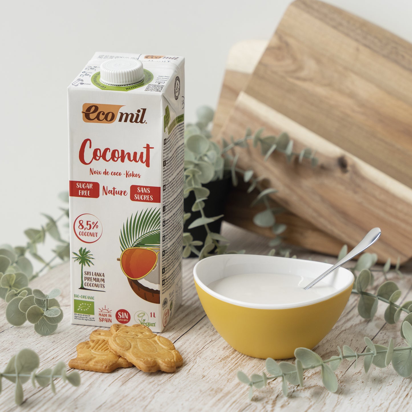 Bebida de Coco Ecológica Nature 1L Ecomil