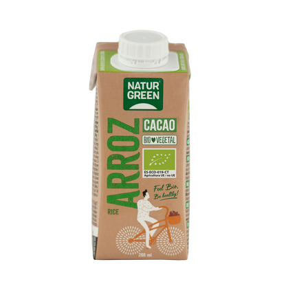 Bebida de Arroz y Cacao Bio 200 ml NaturGreen