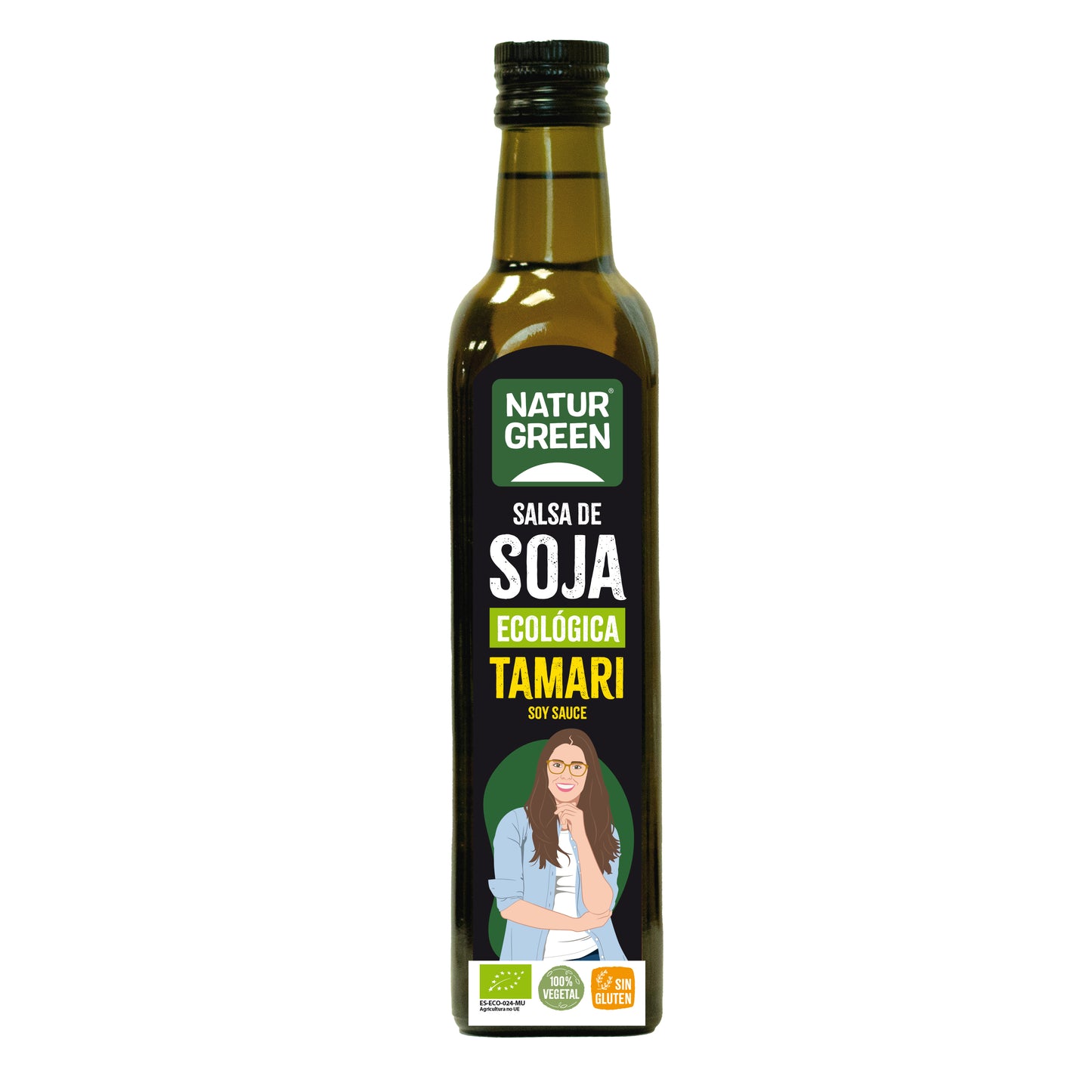 Pack 6x Salsa Tamari Ecológica 500 ml NaturGreen