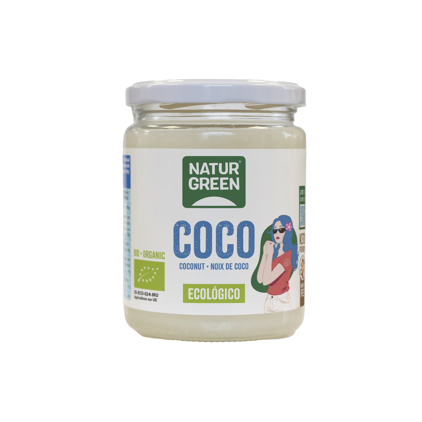 Pack 5x Coco Virgen Ecológico 430 ml NaturGreen