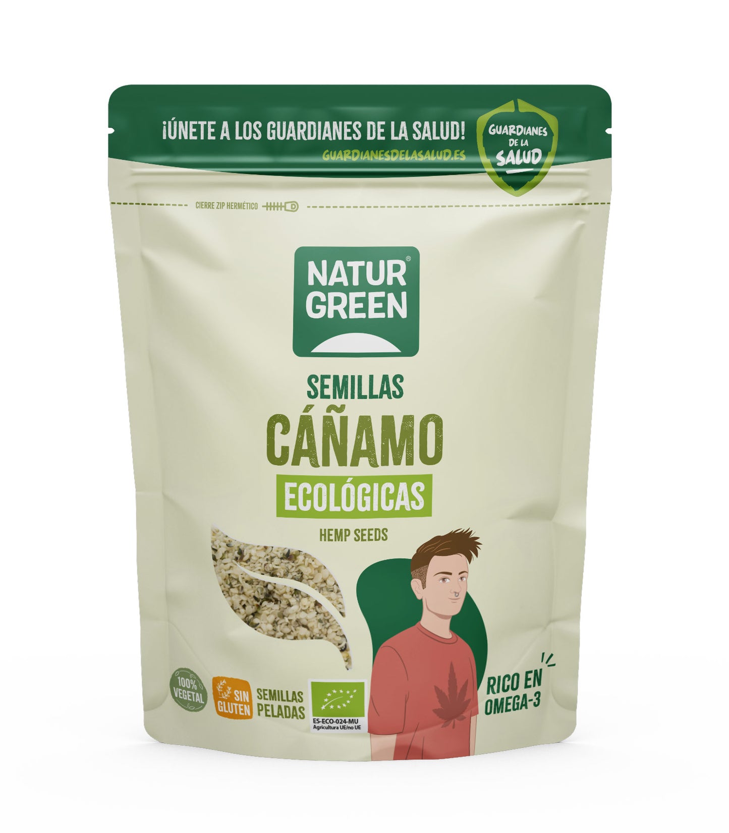Semillas de Cáñamo Ecológicas 200g NaturGreen