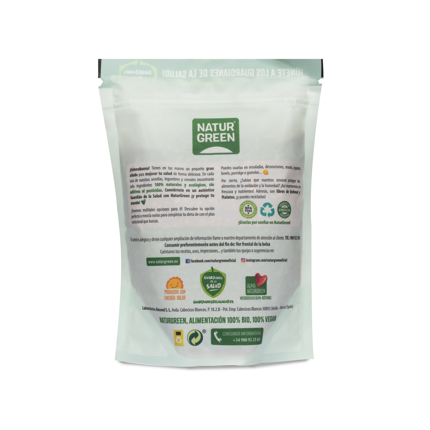 Pack 10x Lenteja Dupuy Ecológica 500g NaturGreen