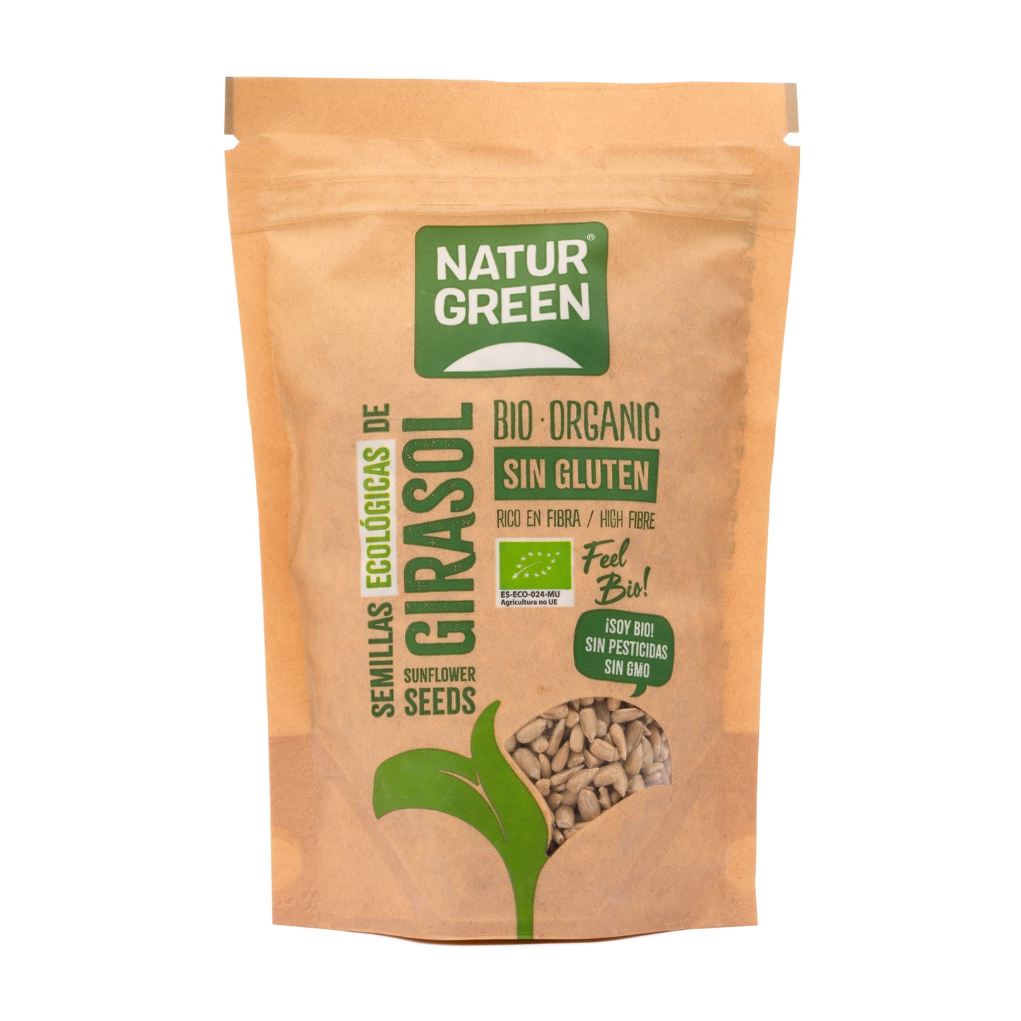 Semillas de Girasol Ecológicas 225g NaturGreen