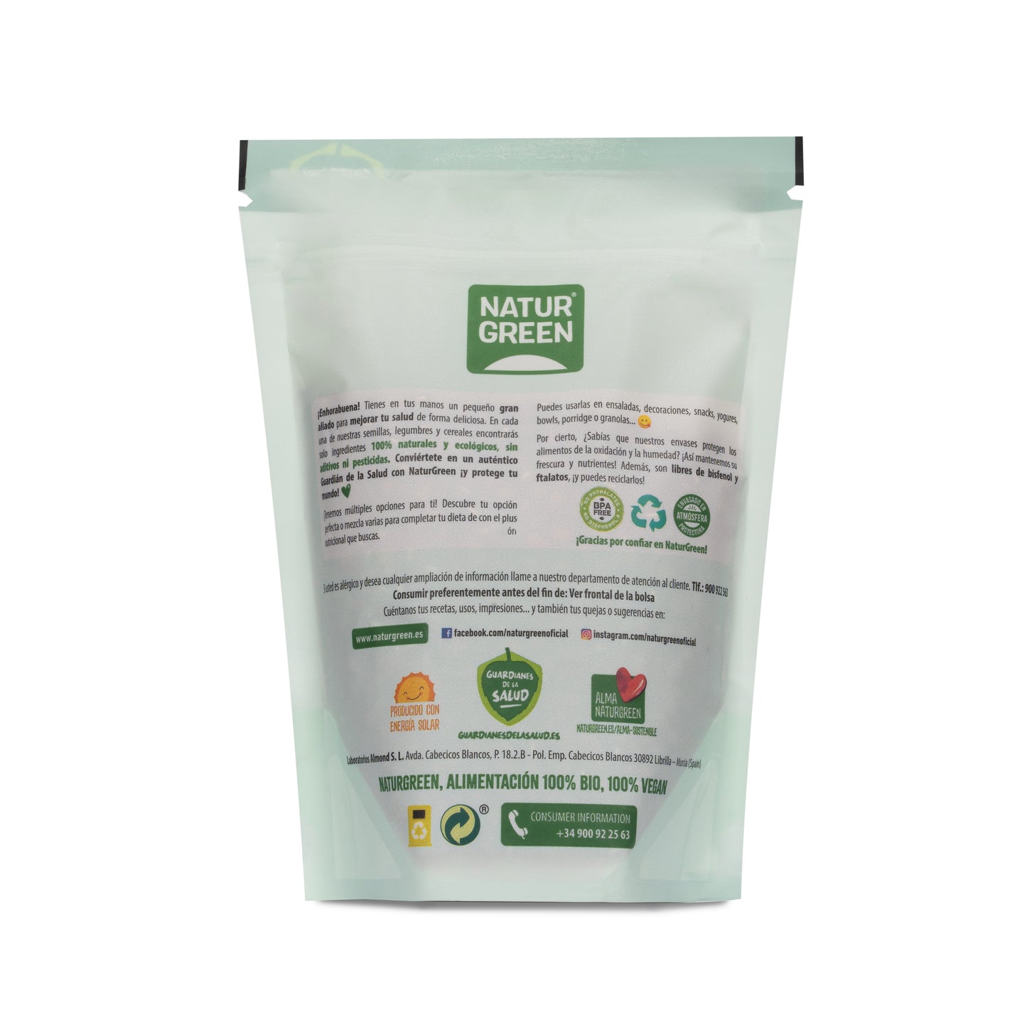 Azuki Ecológico 500g NaturGreen