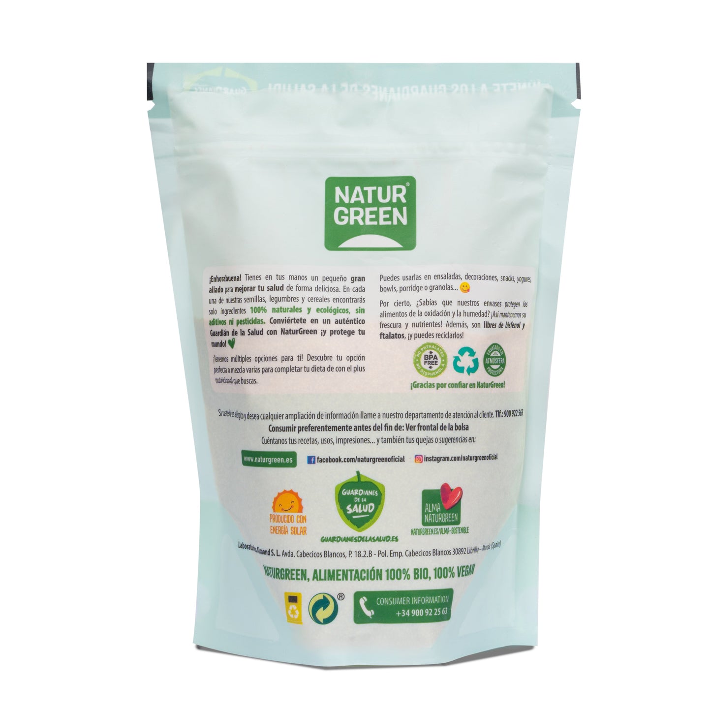 Amaranto Ecológico 450g NaturGreen