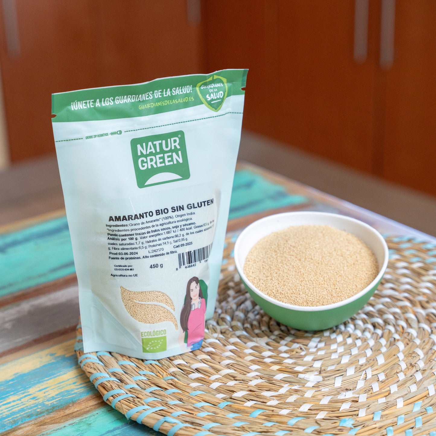 Amaranto Ecológico 450g NaturGreen
