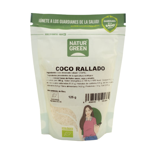 Coco Ecológico Rallado 125g NaturGreen