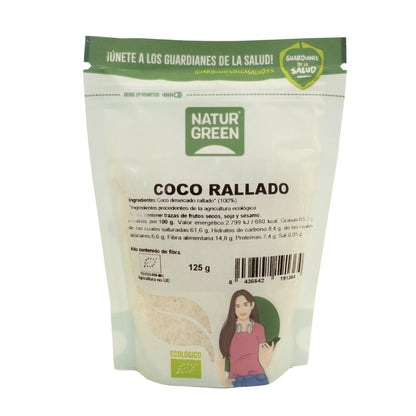 Coco Ecológico Rallado 125g NaturGreen