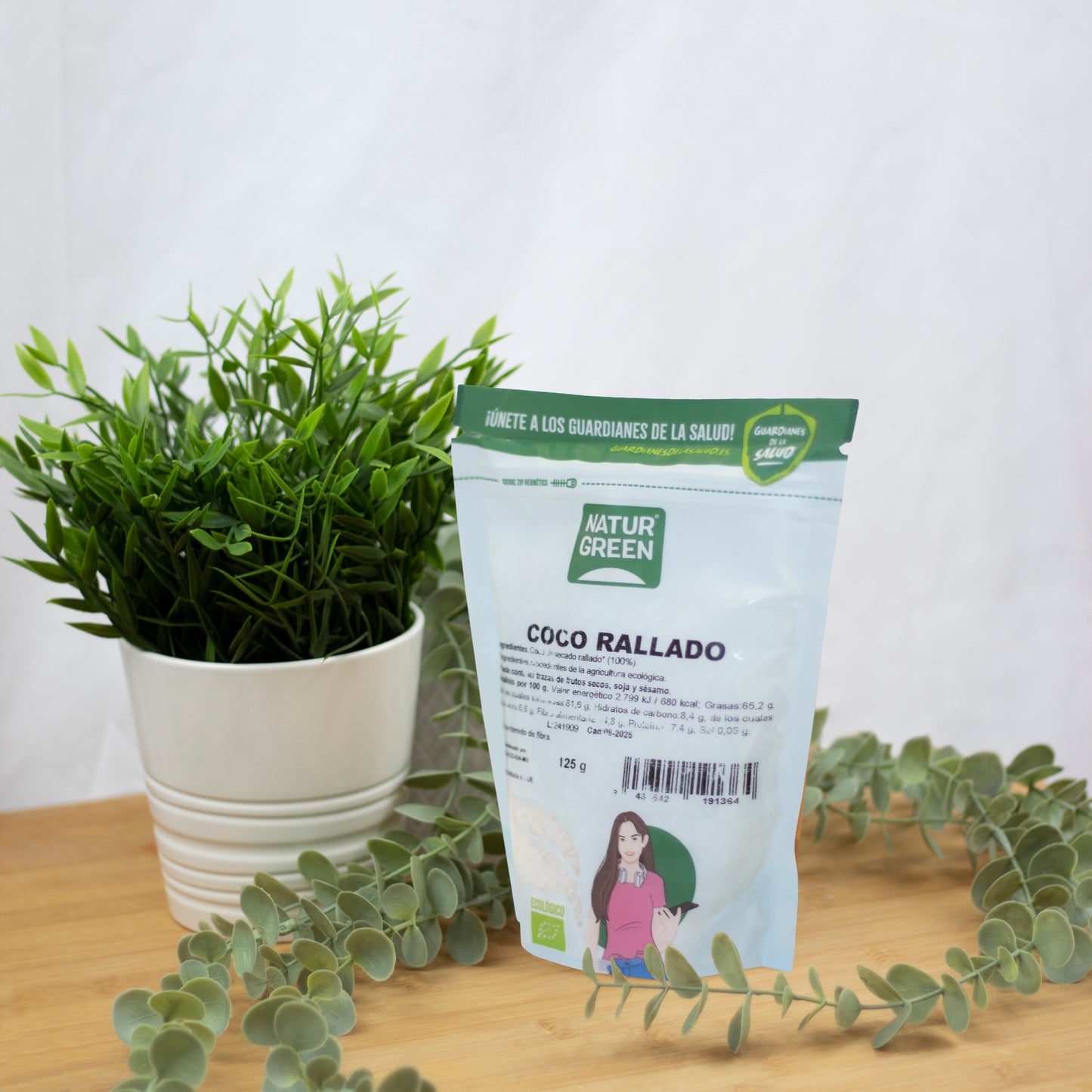 Coco Ecológico Rallado 125g NaturGreen